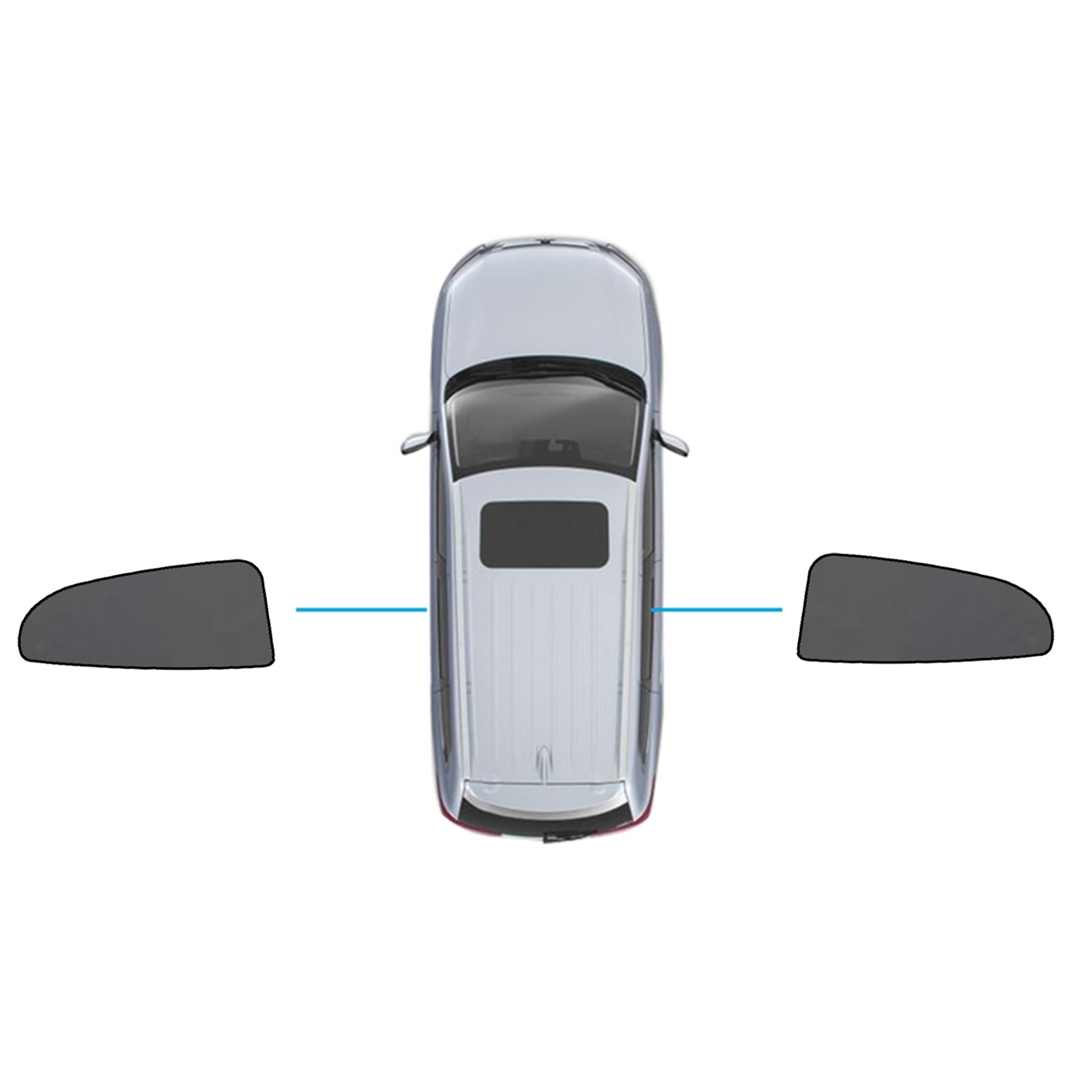 Car Window Sun Blind Suitable for Mercedes Benz GLA Class 2014-2019 Magnetic.
