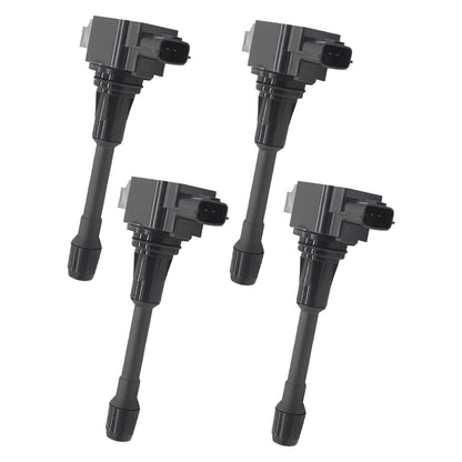 4x Ignition Coils Suitable For Nissan X-Trail / Dualis / Altima / Navara.