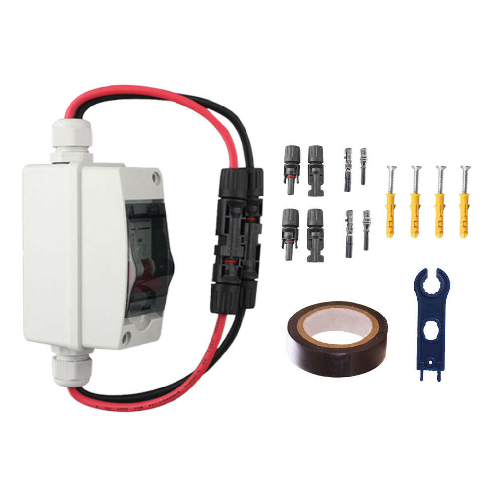 PV Isolator Switch DC 500V 32A IP65 Disconnect Circuit Breaker Suitable For Solar Panels.