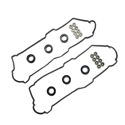 Rocker Valve Cover Gasket Kit 2x Suitable For Toyota Prado VZJ95 3.4L V6 1996-2002