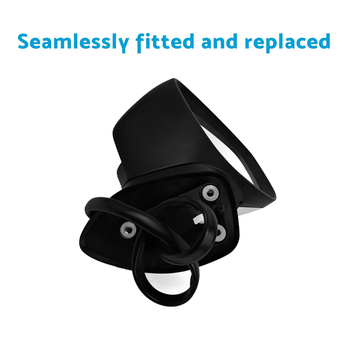 Door Mirror Silver Suitable For Mazda CX-5 2017 Onward With Blind Spot 9 Wires