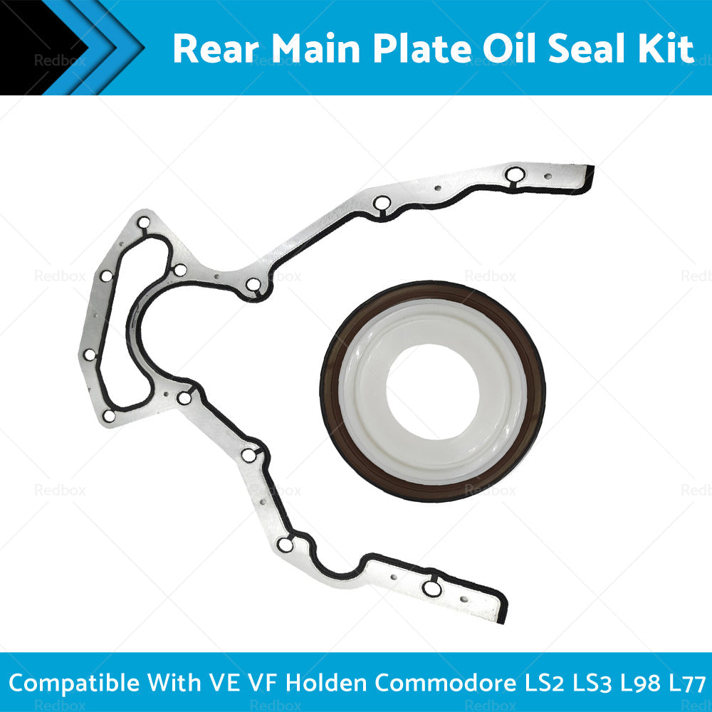 Rear Main Plate Oil Seal Kit Suitable For Holden Commodore VE VF HSV LS1 LS2 LS3.