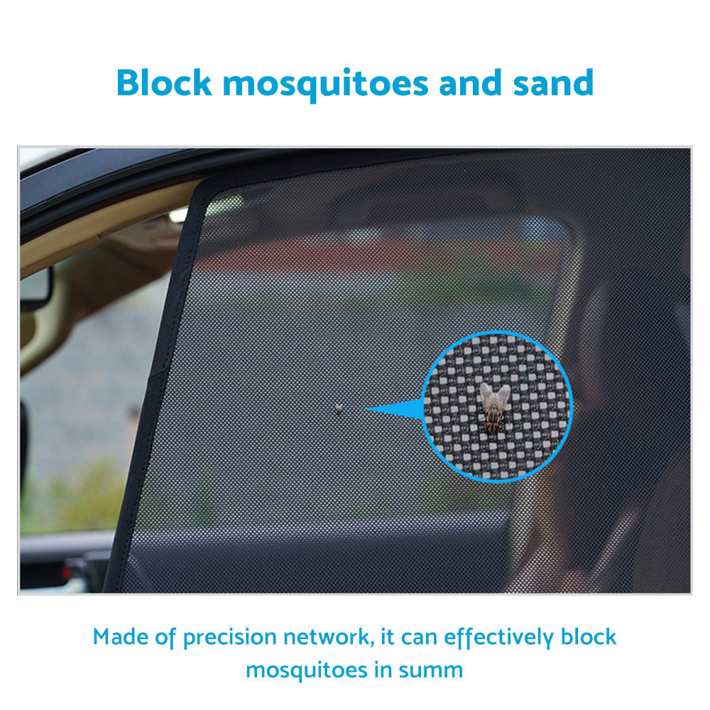 4x Foldable Window Mesh Sun Shade Suitable For Golf MK7 MK7.5 Hatch 2013-2020.