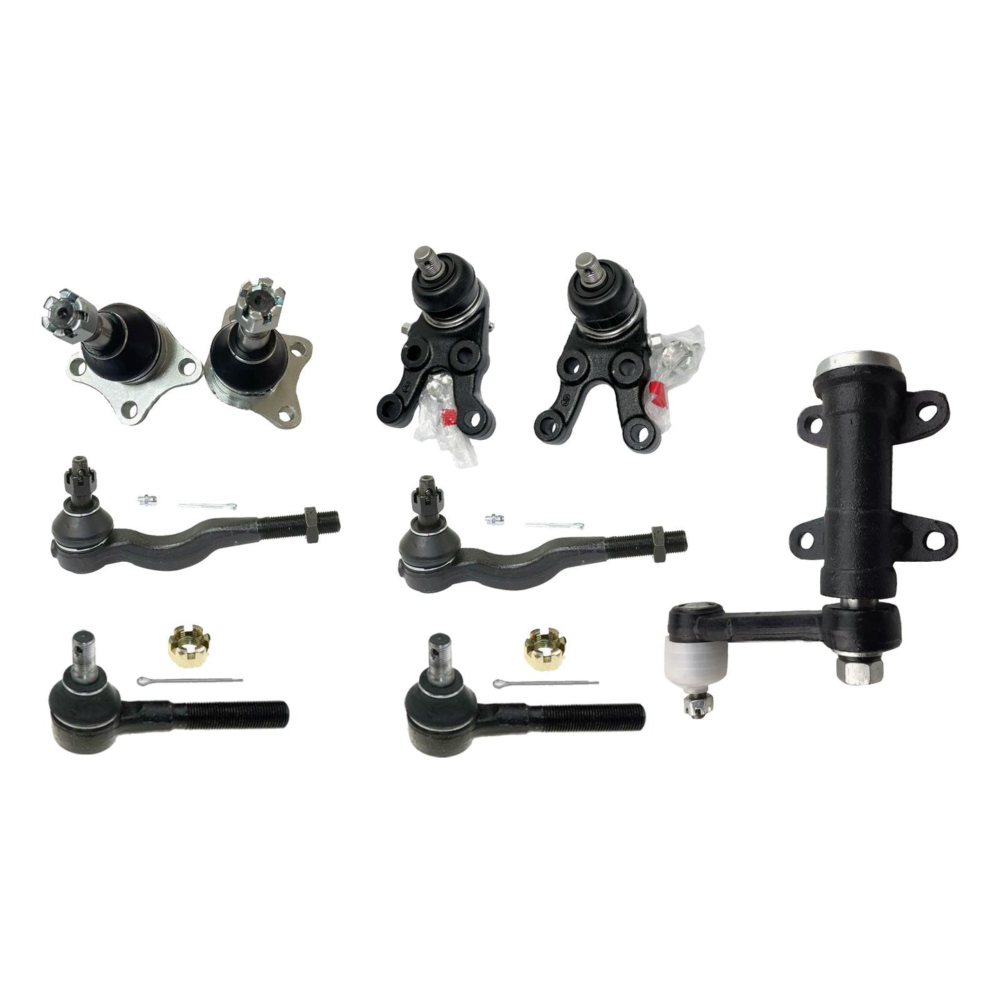 Ball Joint Tie Rod End Idler Arm Kit Suitable for Mitsubishi Pajero
