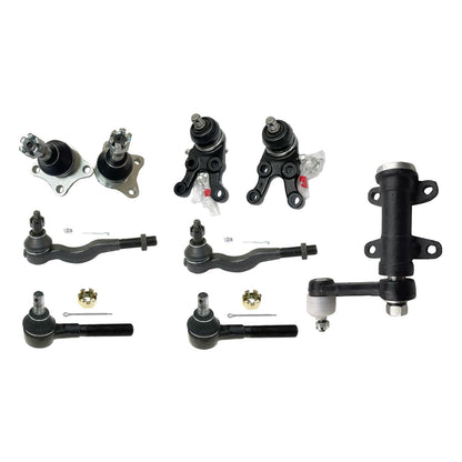 Ball Joint Tie Rod End Idler Arm Kit Suitable for Mitsubishi Pajero