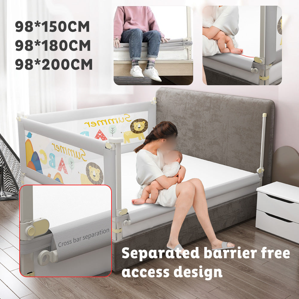 Adjustable Folding Kids Safety Bed Rail/BedRail Cot Guard Protecte Child Toddler.