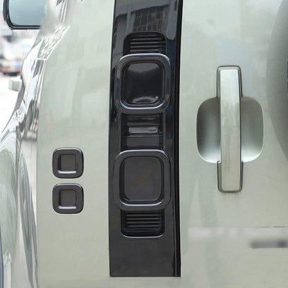 Smoked Blackened Tail Light Cover Suitable For Land Rover Defender 90 110 20-22.