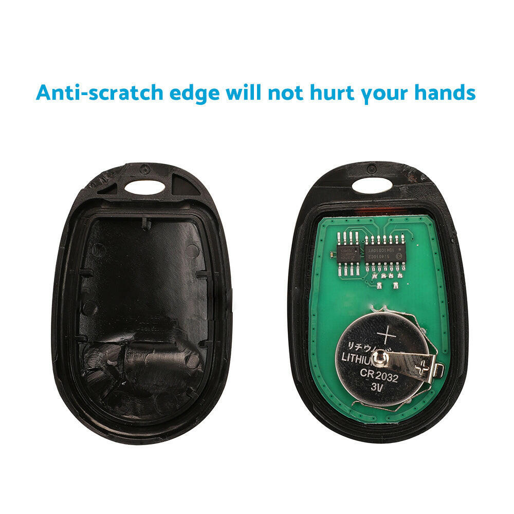 315 MHz Remote Car Key with Battery Suitable For Toyota Aurion Kluger 2006-2013.
