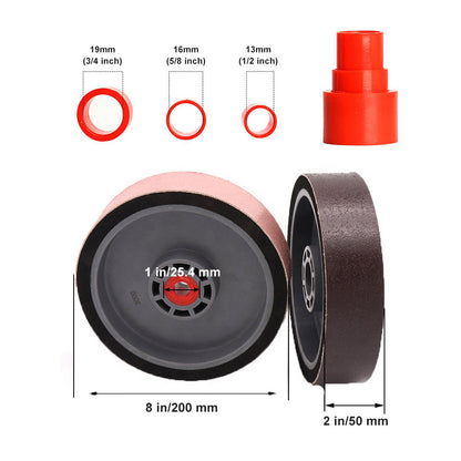 SOFT DIAMOND RESIN WHEELS 8  x 2  inch best quality Lapidary diamond tool SALE.