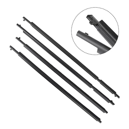 4x Weatherstrip Trim Seal Strip Suitable For Toyota RAV4 2009-2012