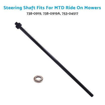 Steering Shaft Fits For MTD Ride On Mowers 738-0919, 738-0919A, 753-04517.
