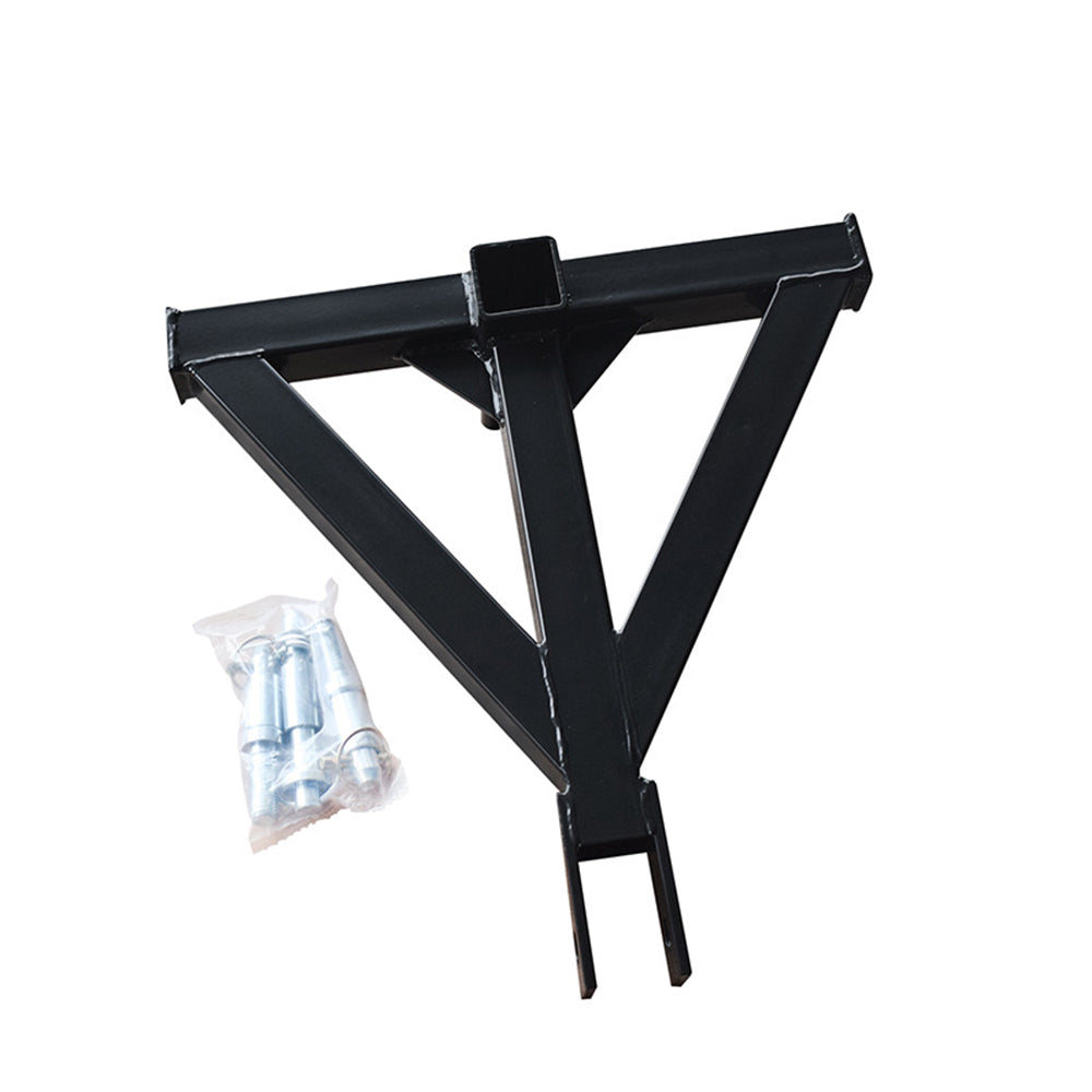 Heavy Duty 3-Point 2 inch  Receiver Trailer Hitch Drawbar Suitable For Cat.1 Tractor Tow Applications