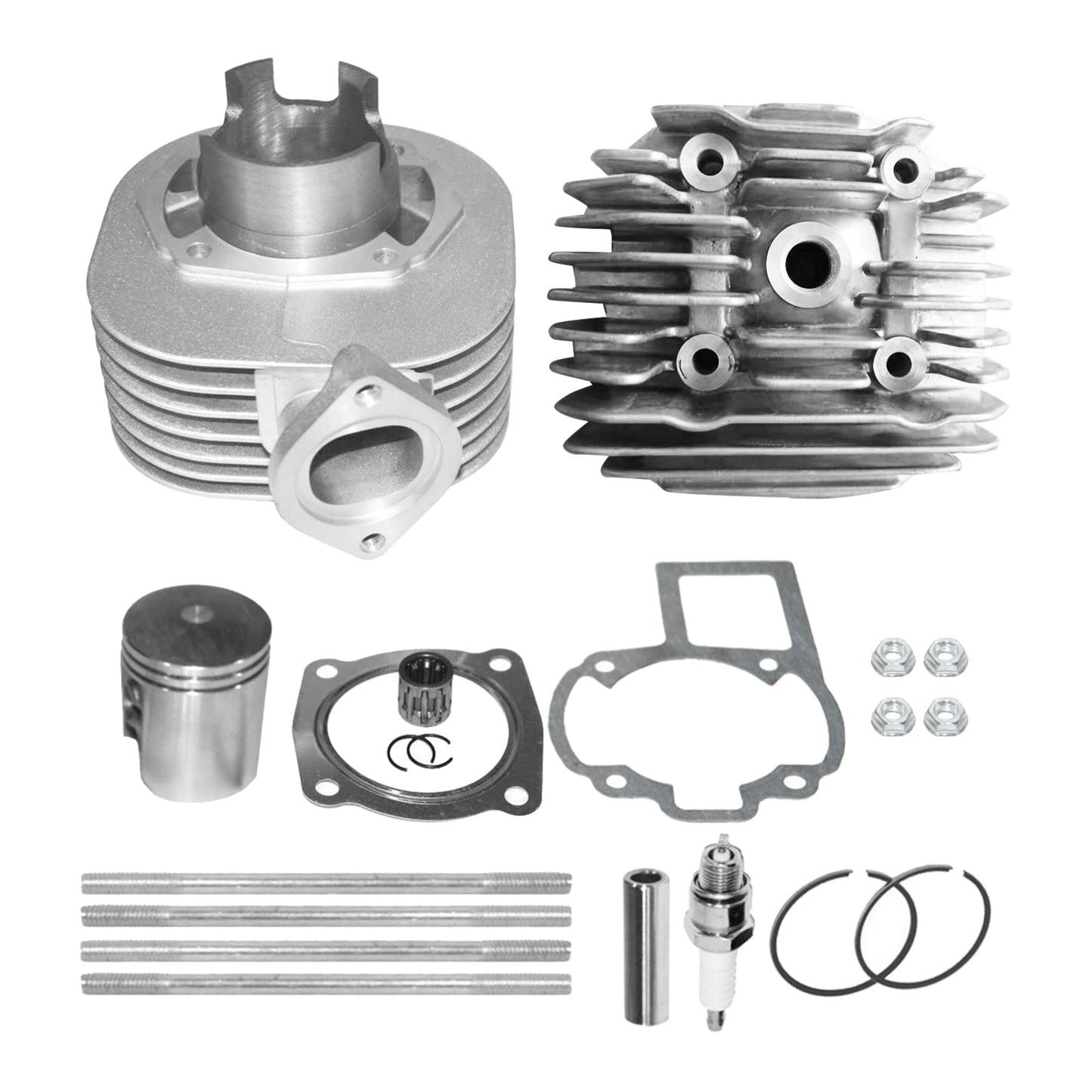 Cylinder Head Bore Piston Gasket Kit Suitable for 87-06 Suzuki Quadsport LT80.