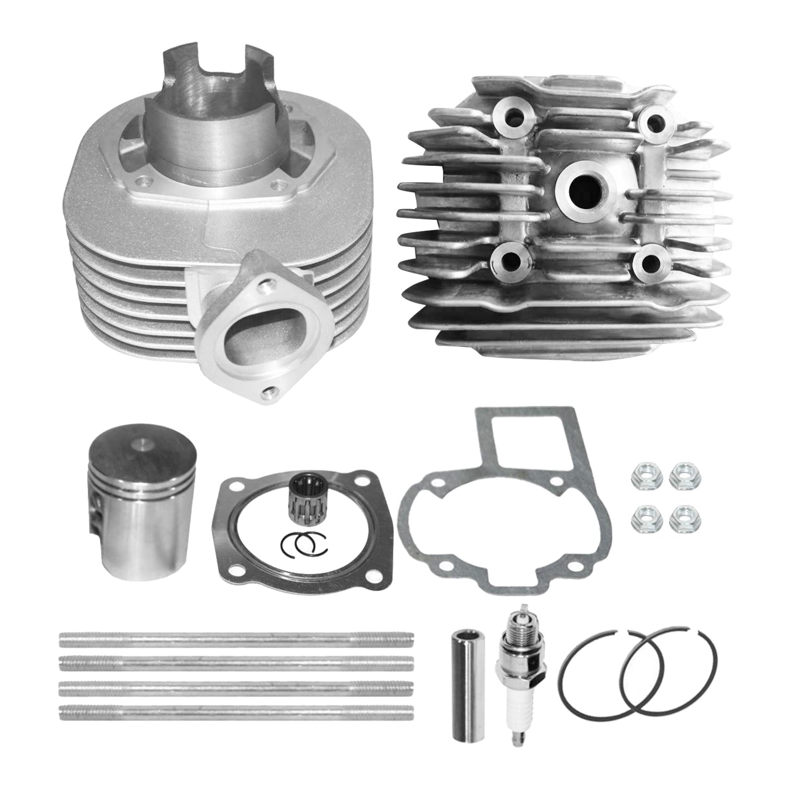 Cylinder Head Bore Piston Gasket Kit Suitable for 87-06 Suzuki Quadsport LT80.