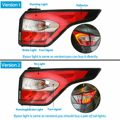 Right Rear Outer Tail Light Suitable for Ford Kuga Mk2 2017–2020 Models