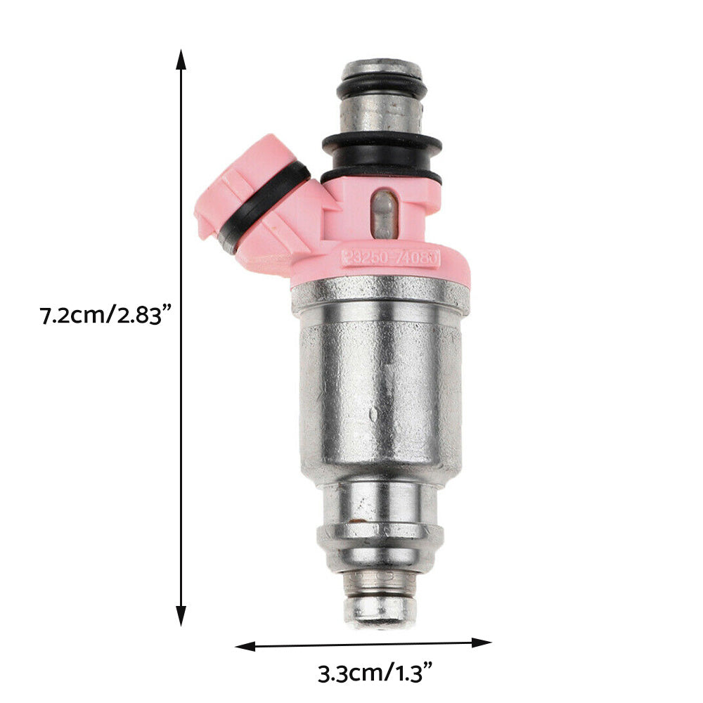 Fuel Injector 6x Suitable For Toyota LandCruiser 1FZ-FE FZJ70/FZJ75/FZJ80 Series