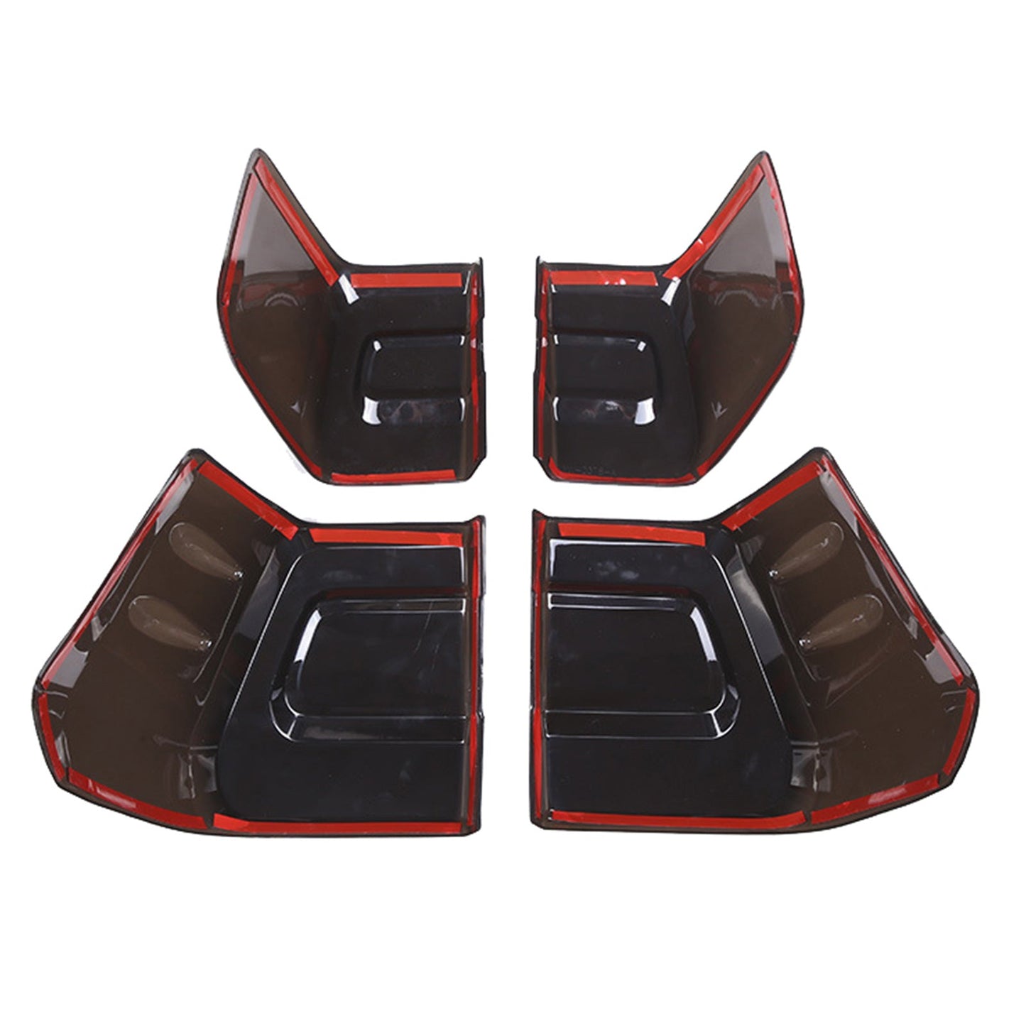 Rear Tail Light Lamp Cover Trim Suitable for Toyota Prado
