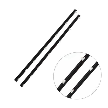 2x Front Outer Door Weatherstrips Suitable for Toyota LandCruiser 70 Series