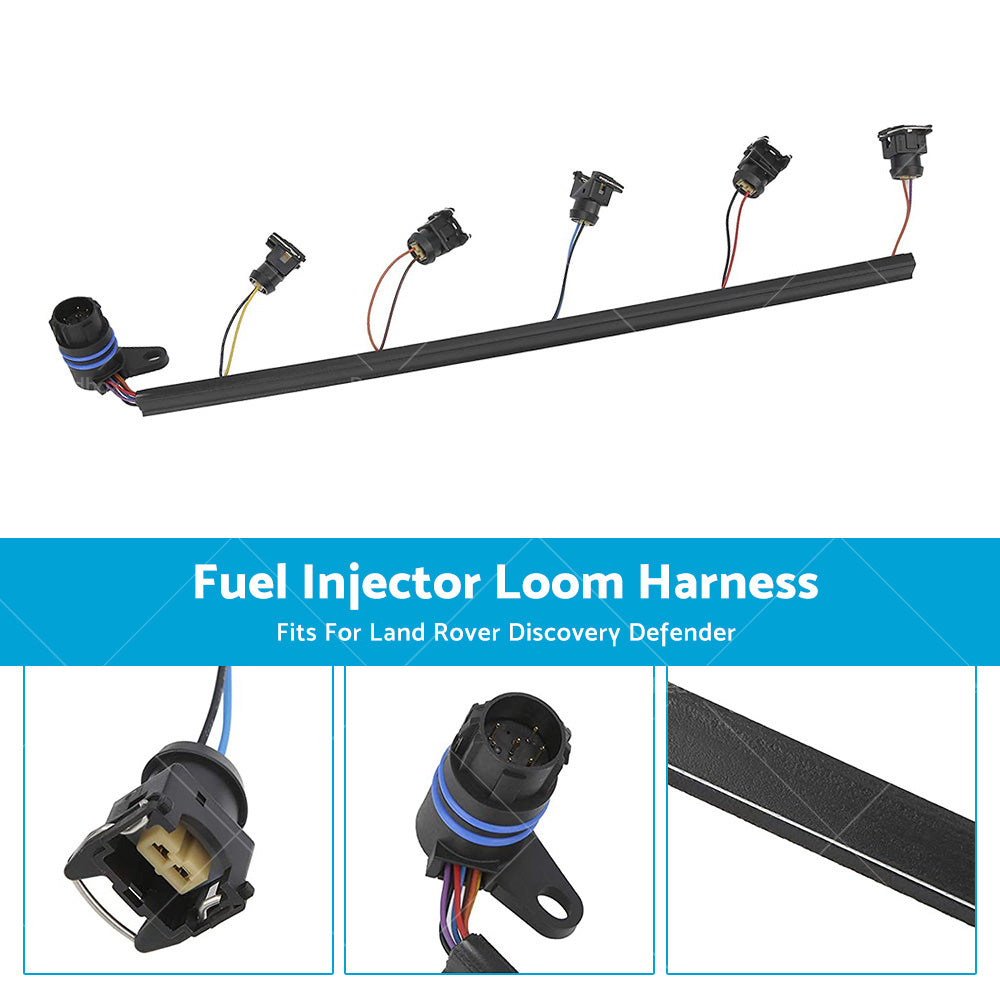 Fuel Injector Wiring Harness Loom Fits For Land Rover Discovery 2 Defender TD5.