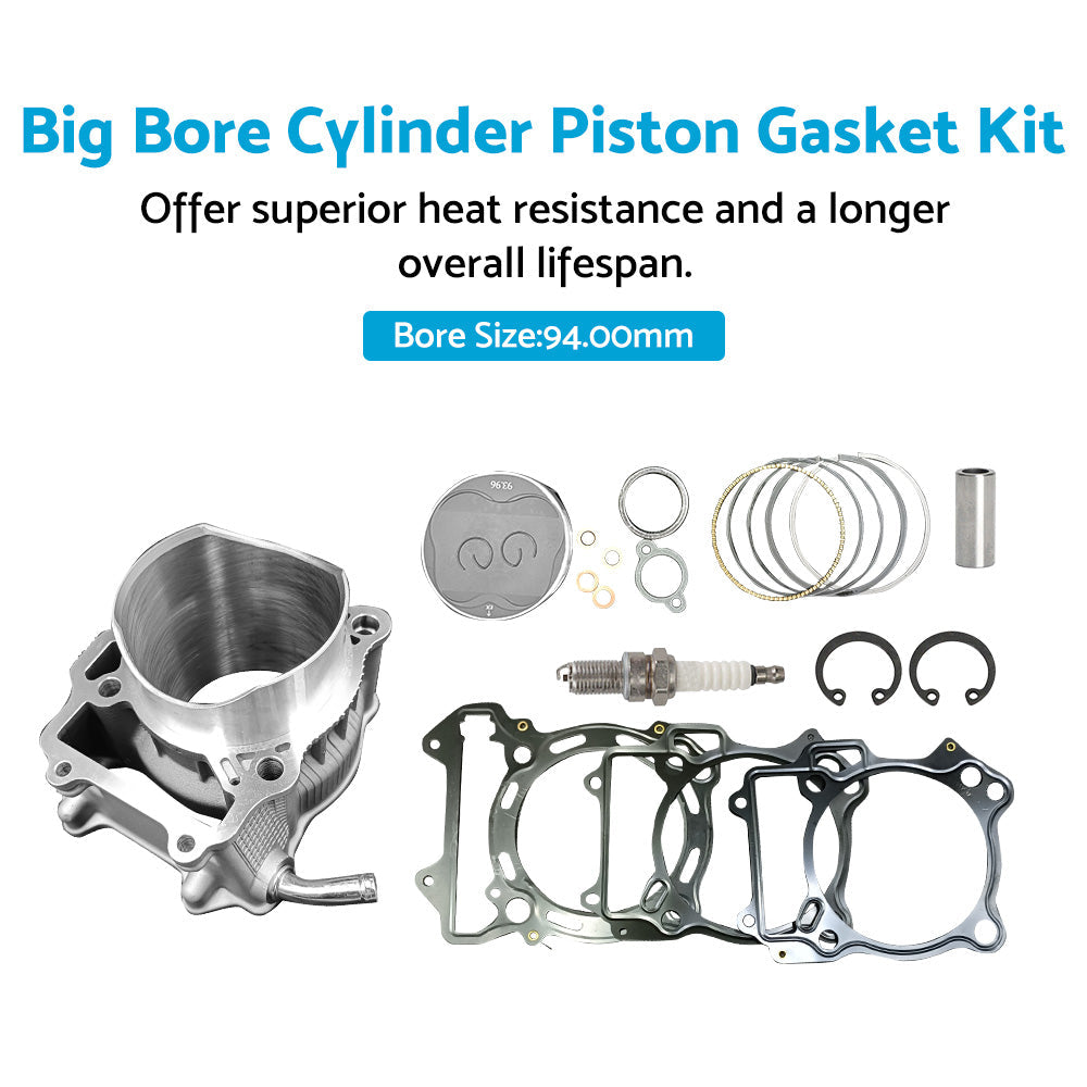 434cc Big Bore Cylinder Piston Gasket Kit Suitable For Suzuki DR-Z 400 2000-2021.