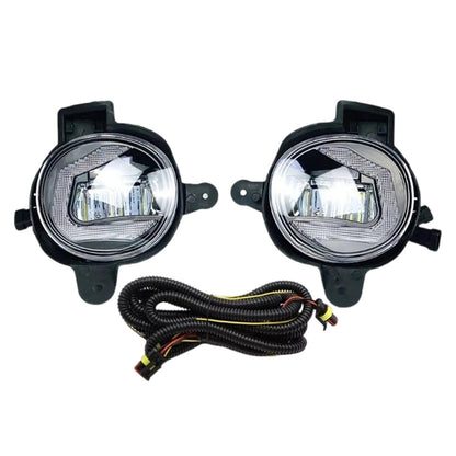 Pair Front Fog Lights LED Waterproof Suitable for Toyota Hilux