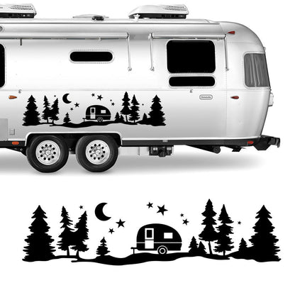 Mountains Adventure Vinyl Decal Sticker Suitable For Camper Van, Motorhome & Caravan