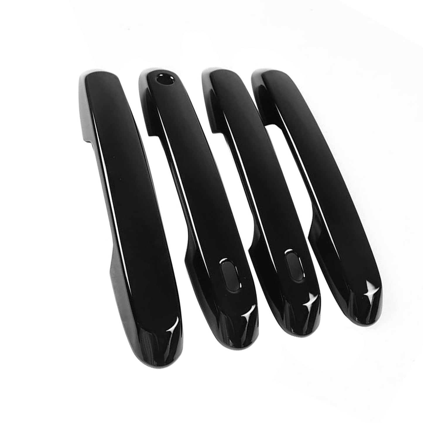Door Handle & Rearview Mirror Cover Suitable For Toyota Prado LC250 2024 Glossy Black