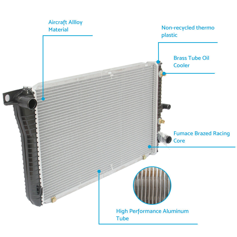 RADIATOR FOR FORD FAIRMONT EL FALCON EF EL FAIRLANE NF NL LTD DF DL AT MT 94-98.