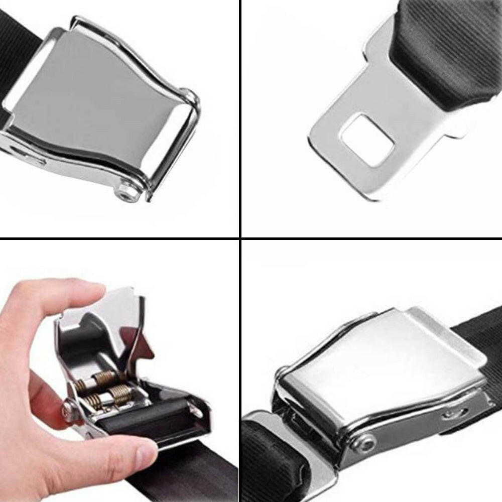Universal Aircraft Airplane Buckle Safety Seat Belt Extension Strap Suitable For Travel