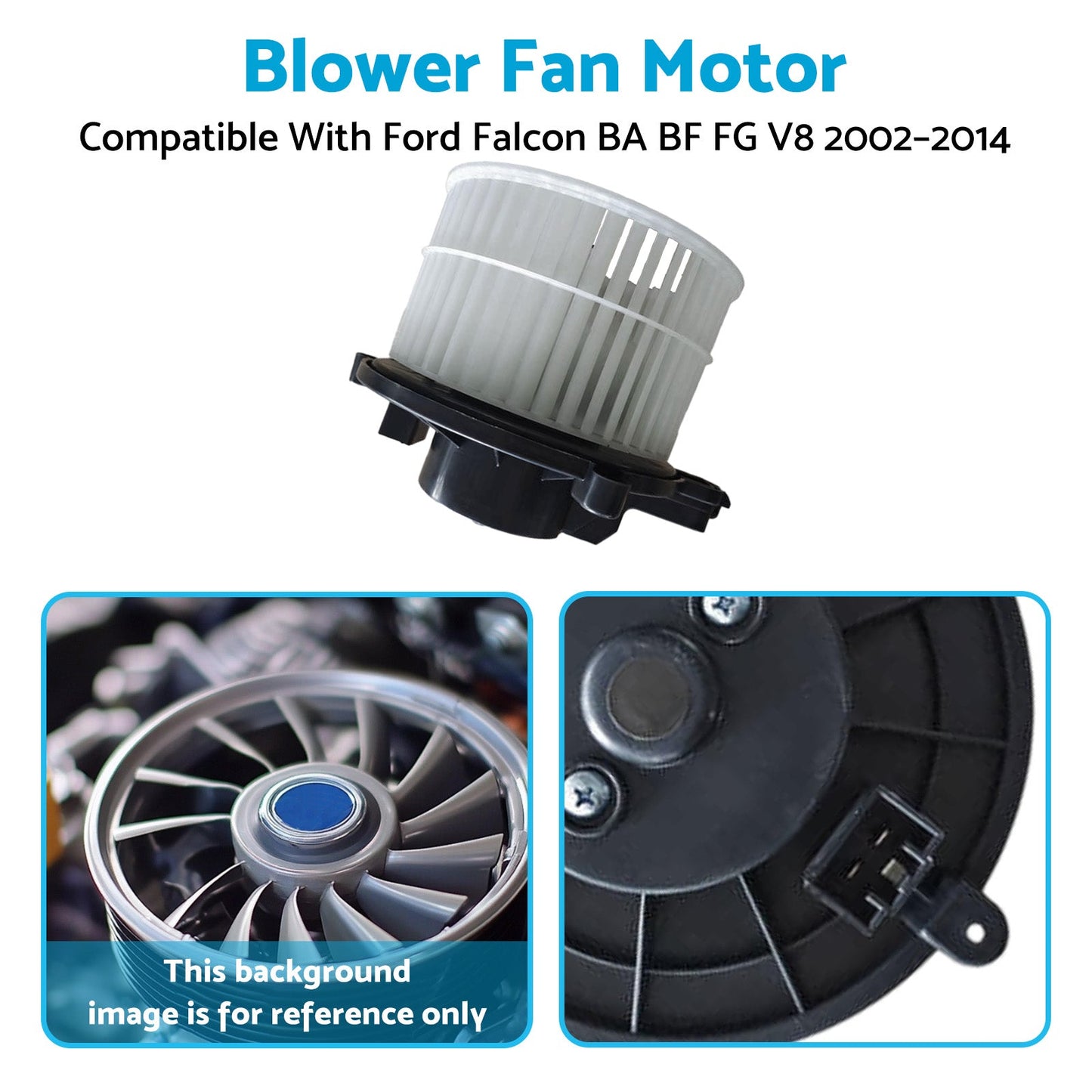 HVAC Blower Fan Motor Dashboard Suitable For Ford Falcon BA BF FG 6Cyl V8 02-14.