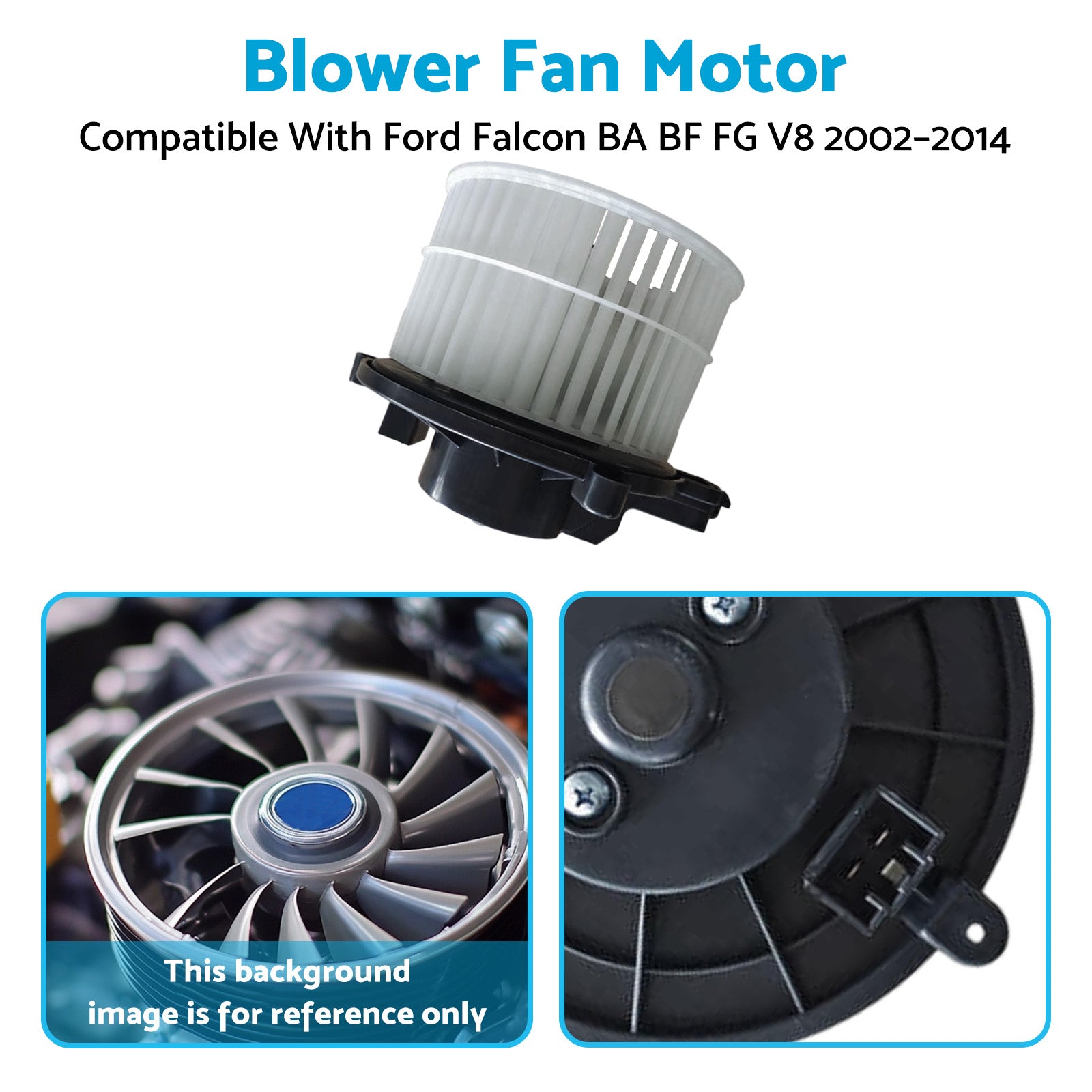 HVAC Blower Fan Motor Dashboard Suitable For Ford Falcon BA BF FG 6Cyl V8 02-14.
