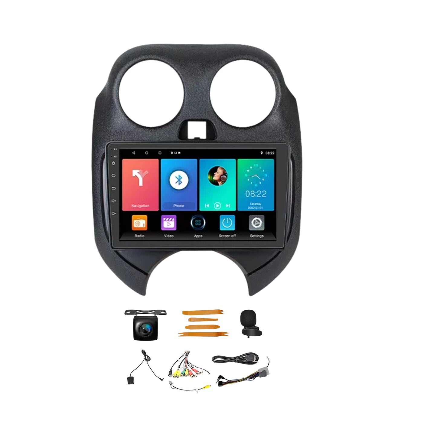 Android 13 Car Stereo Head Unit Suitable for Nissan Micra K13