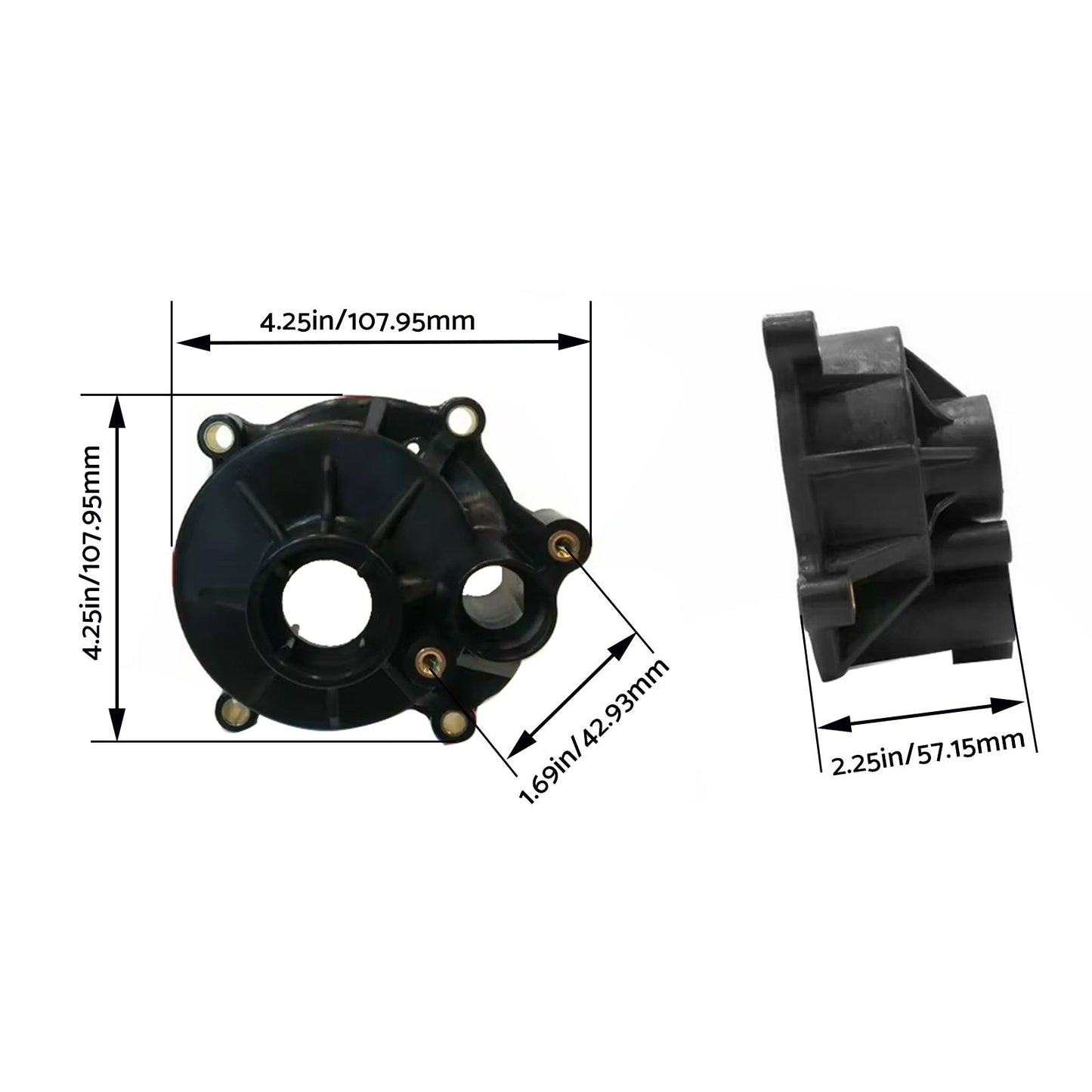 Water Pump Impeller Kit Suitable for Evinrude Outboard 3-300HP