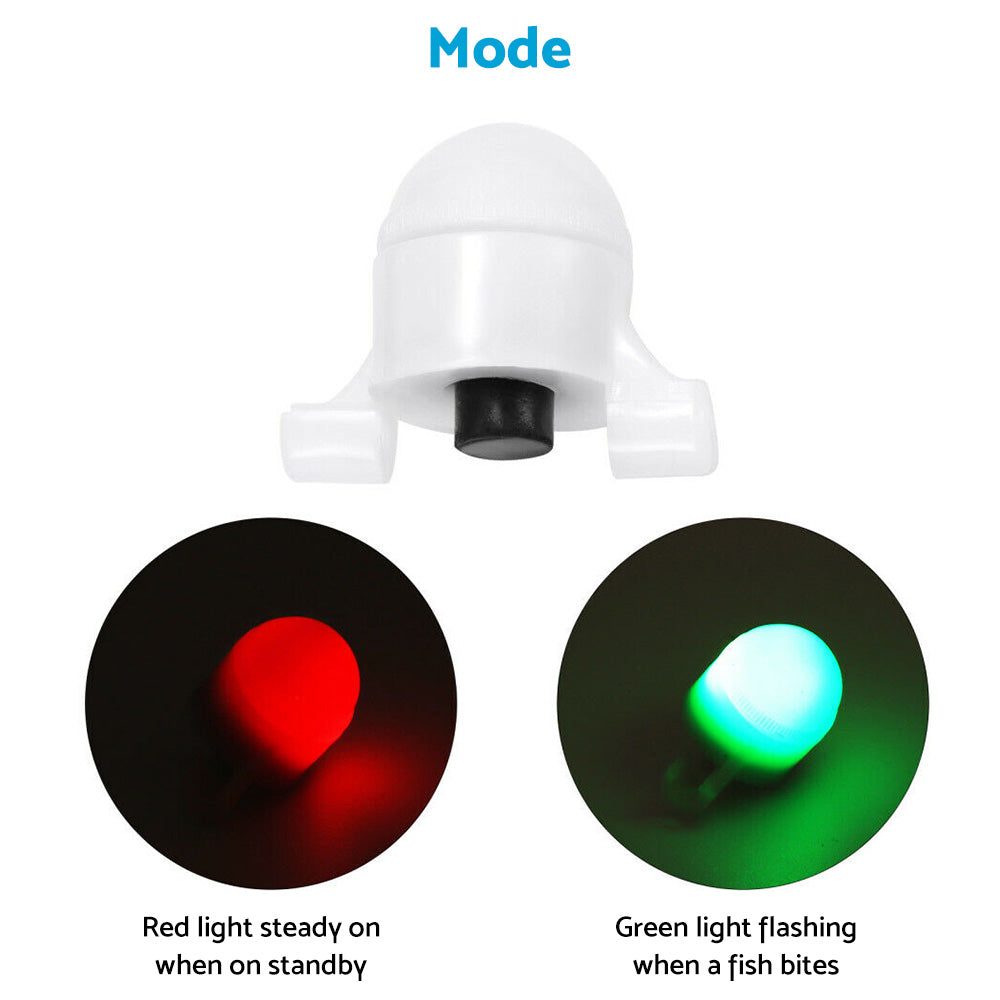 5x Fishing LED Rod Tip Night Light Suitable for Strike Alert Glow Stick