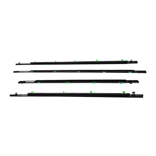 Black Weatherstrip Window Moulding Trim Seal Suitable For Honda CR-V 2007-2011