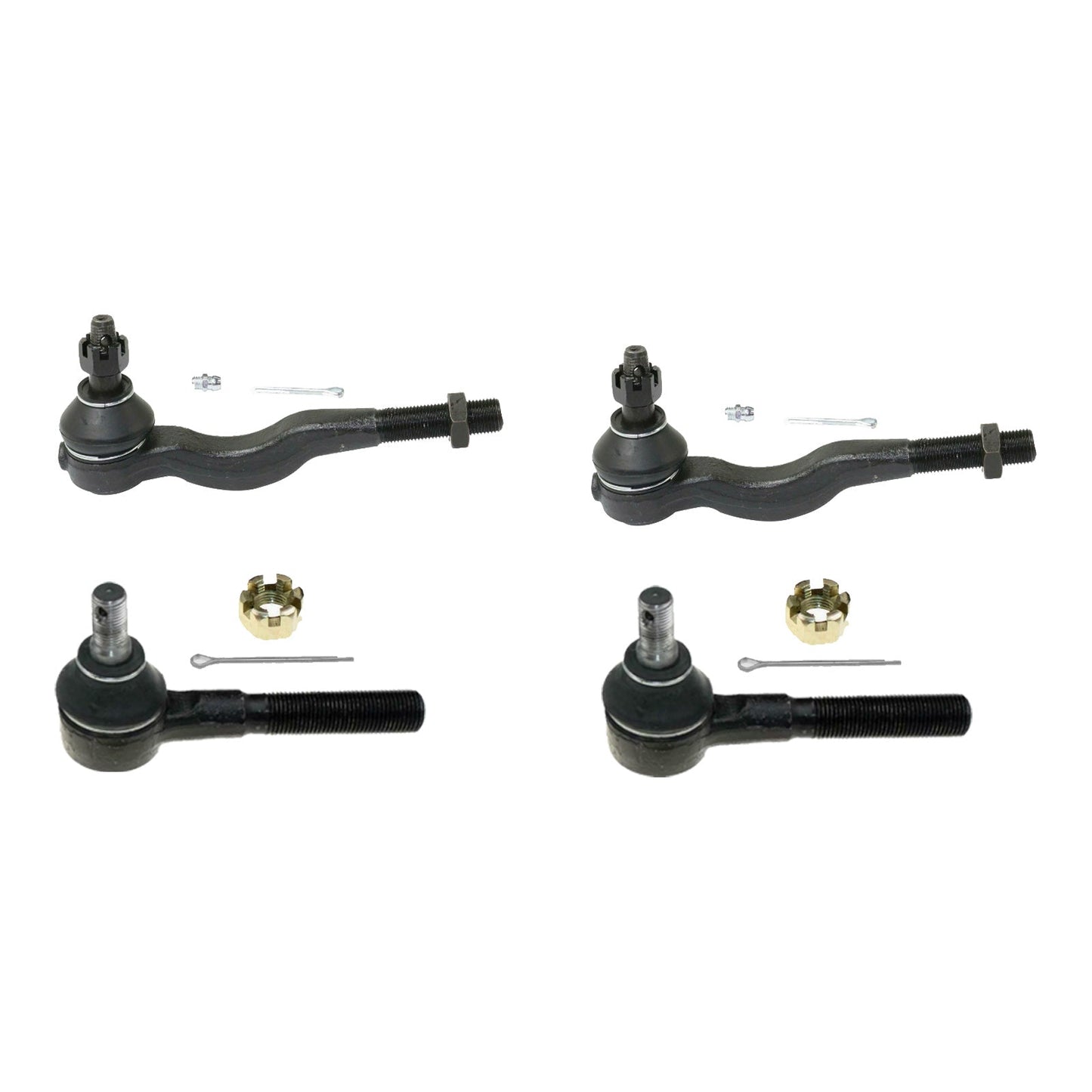 Ball Joints Tie Rods Idler & Pitman Arm Kit Suitable for Mitsubishi Pajero NL