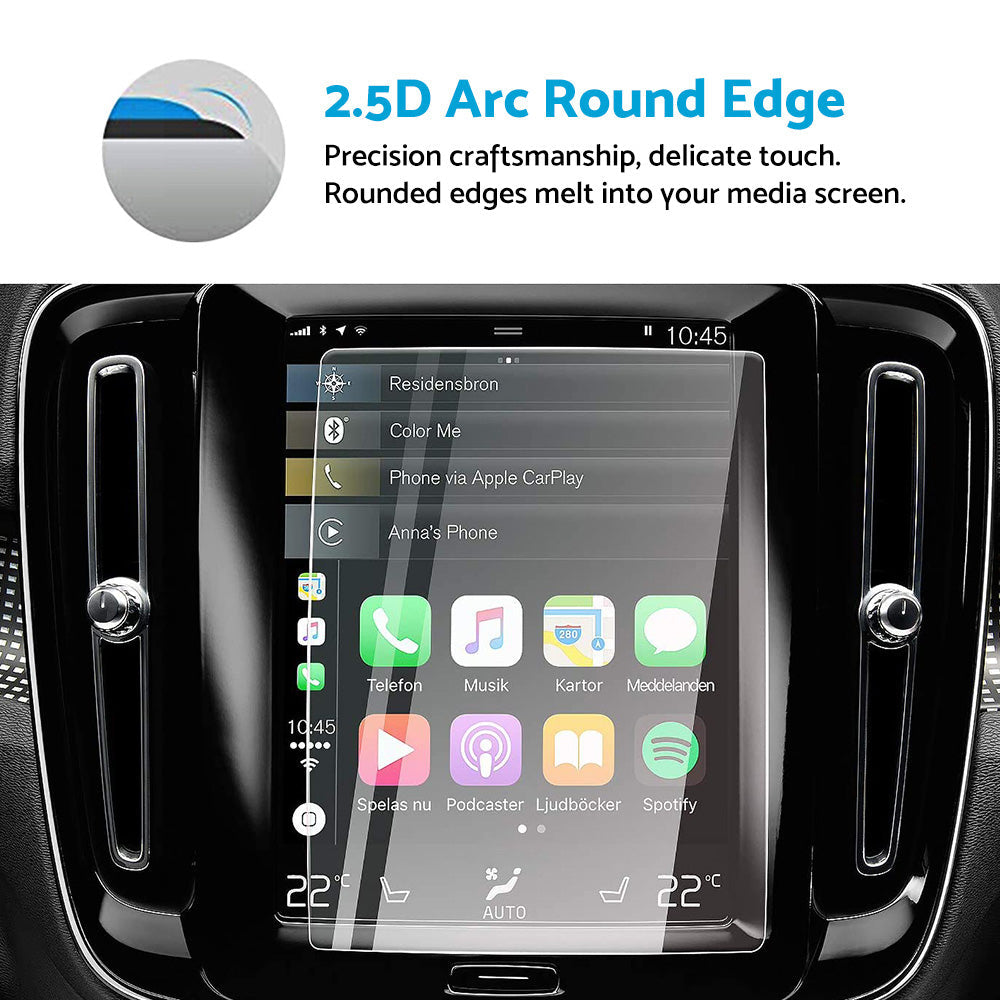Touchscreen Protector Tempered Glass 9inch Suitable for Volvo C40 Recharge