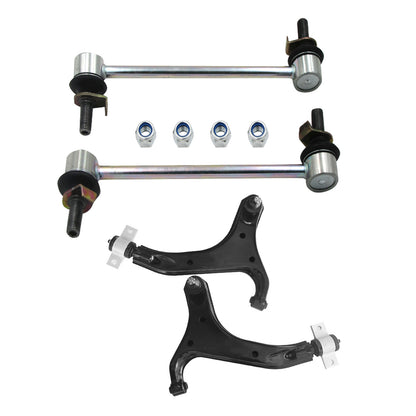Front Lower Control Arm & Sway Bar Link Set Suitable for Nissan Elgrand E51