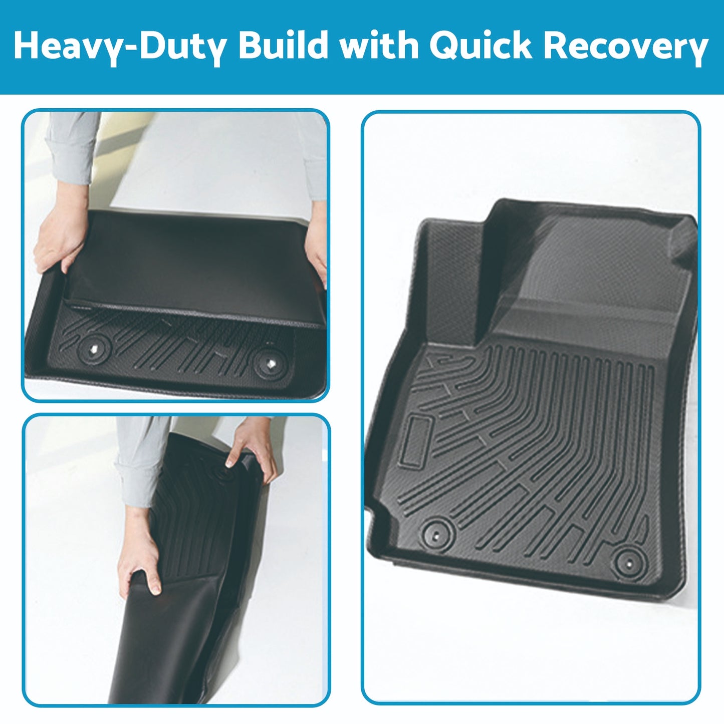 TPE 3D Moulded Floor Mats Suitable for BYD Shark 6