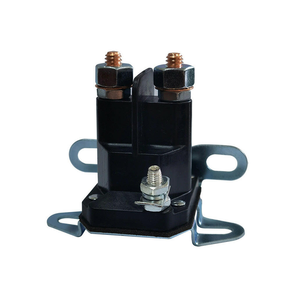 Ride On Lawn Mower Starter Solenoid 3 Terminal 12V Bottom or Side-Mount Suitable For Various Models.