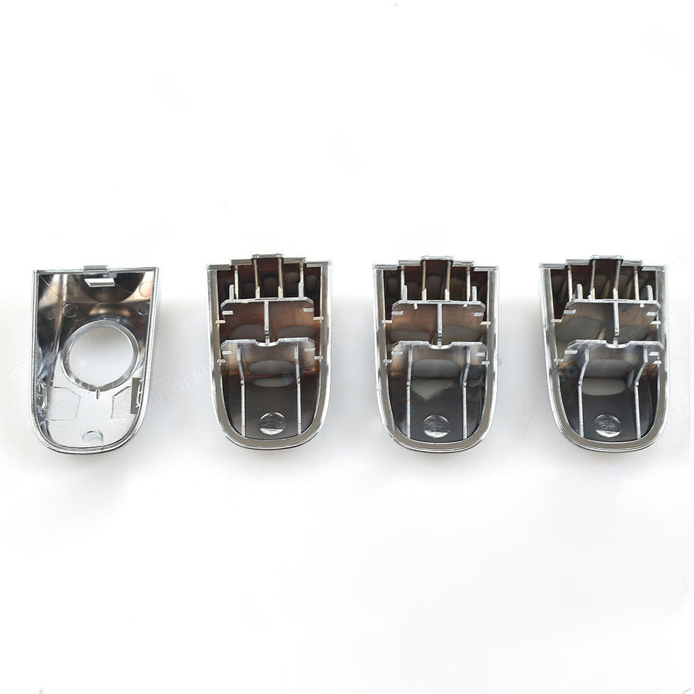 Full Set 4x Outer Door Handles Chrome Suitable For Ford FG Falcon G6/XT/XR6/XR8