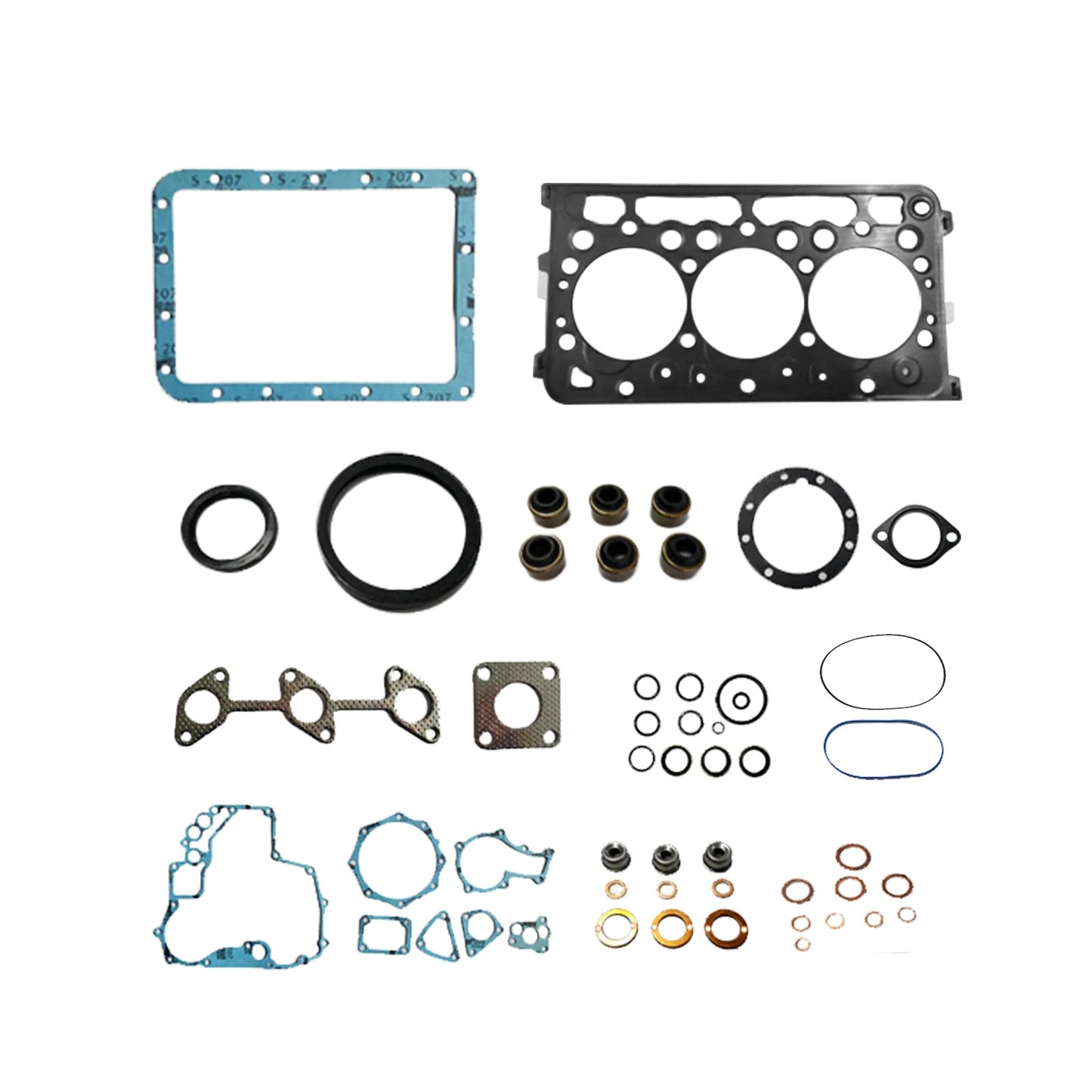 Full Engine Gasket Set Suitable For Kubota D722 Overhaul Kit STD 07916-28695.