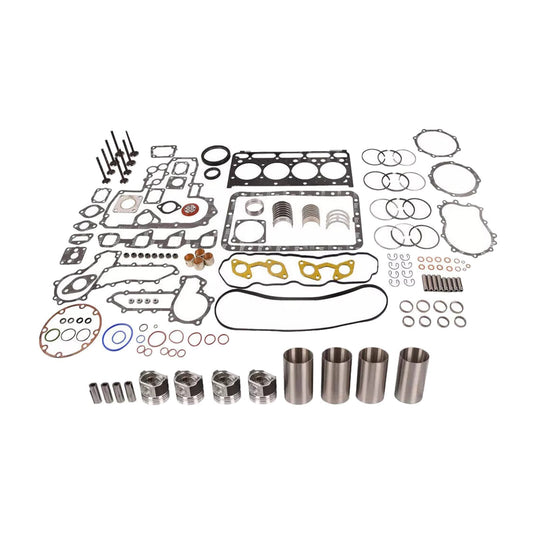 Overhaul Rebuild Kit + Liner Suitable For Kubota L4200 V2203 & Bobcat 753 A0216A0281