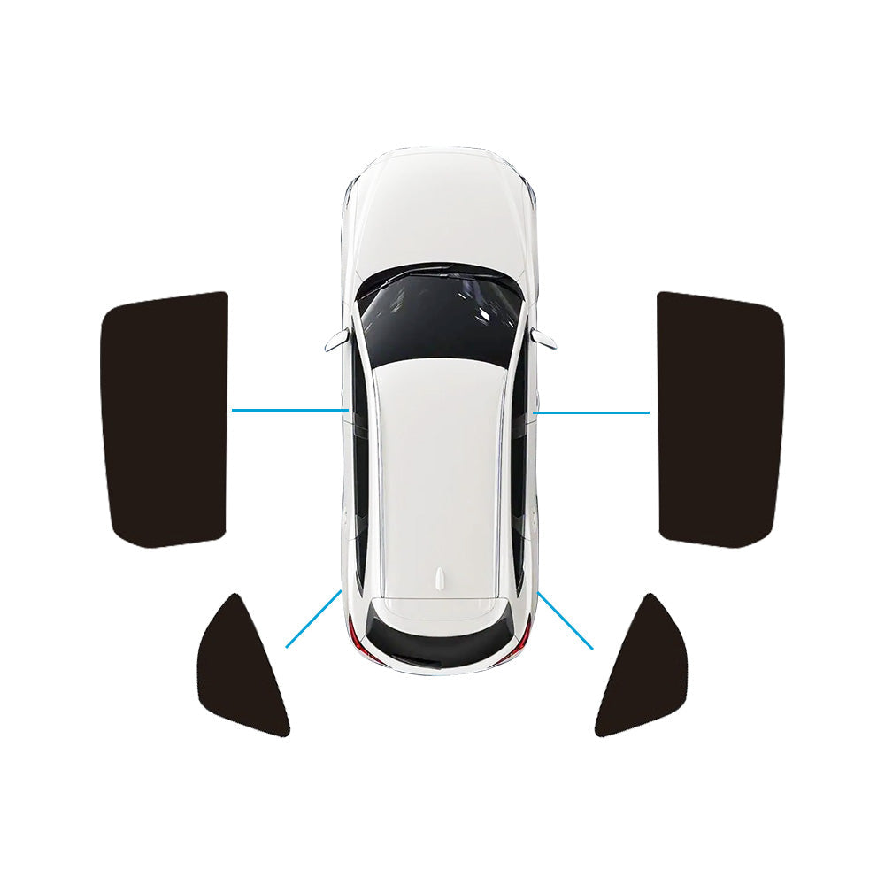 Magnetic Car Window Sun Shade Mesh Suitable For Mazda CX-8 2018-2023.
