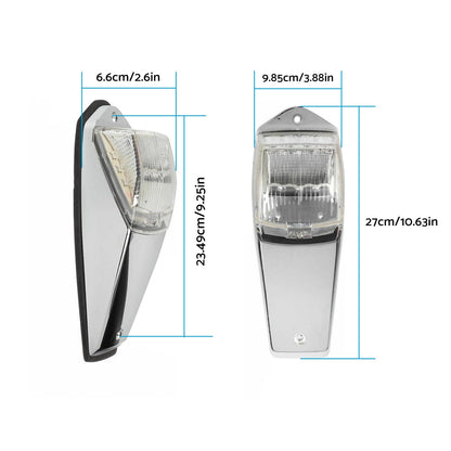 5pcs 12V LED Cab Marker Top Roof Light Suitable For Trucks Peterbilt Kenworth.