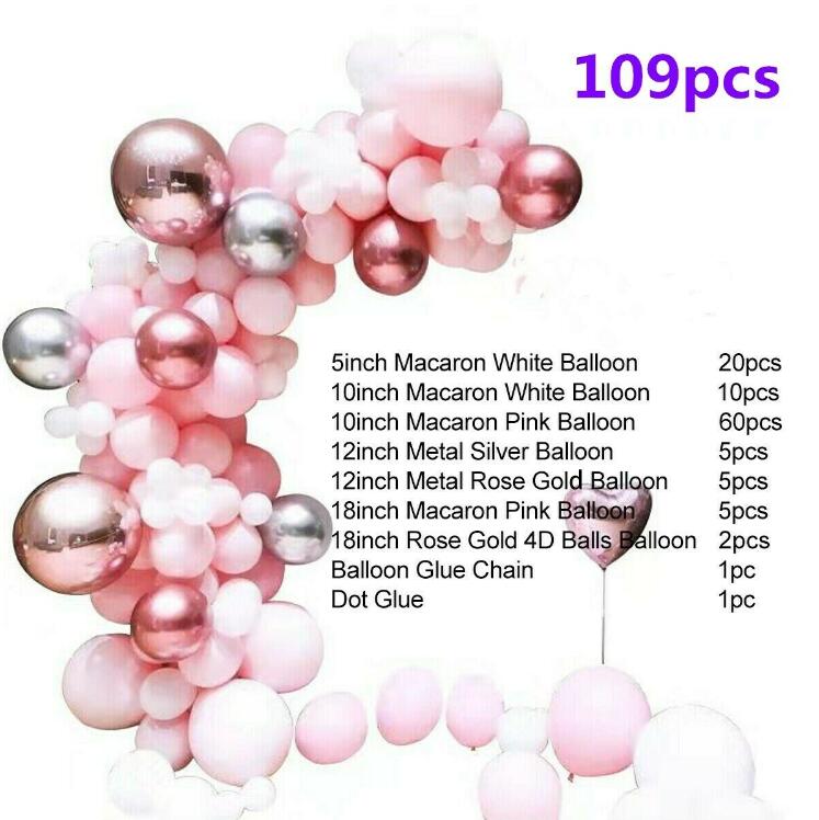 Balloon Garland Arch Kit Set Birthday Wedding Baby Shower Balloons Party Decor.