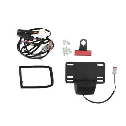 Rear Fender LED Light Suitable For Touring Electra Road Glide Road King 09-13.