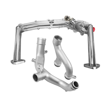 Aluminum Coolant Water Pipe Kit Suitable for Jaguar F-Pace 3.0L