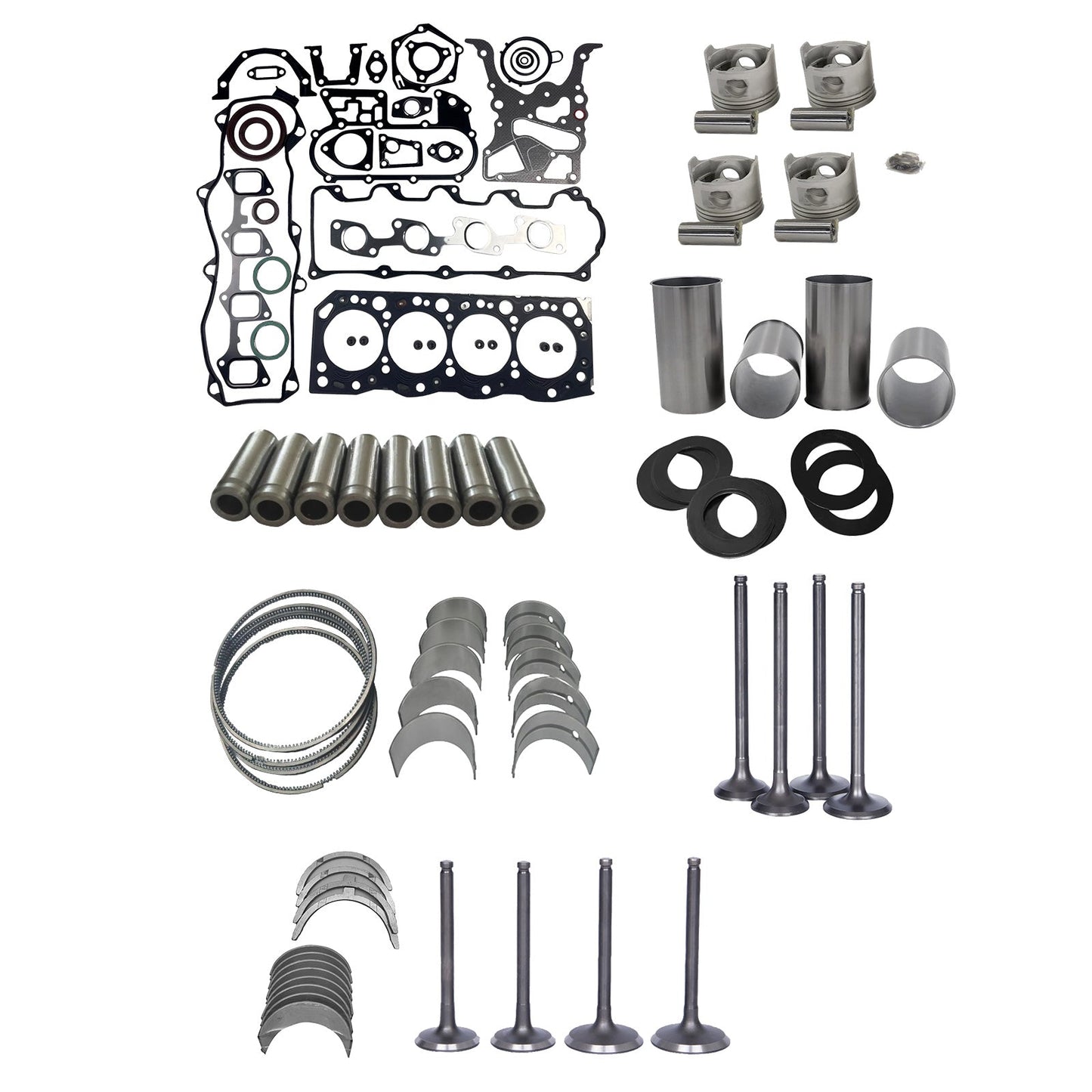 Overhaul Rebuild Kit Suitable for Toyota Hilux 3L 2.8L Engine