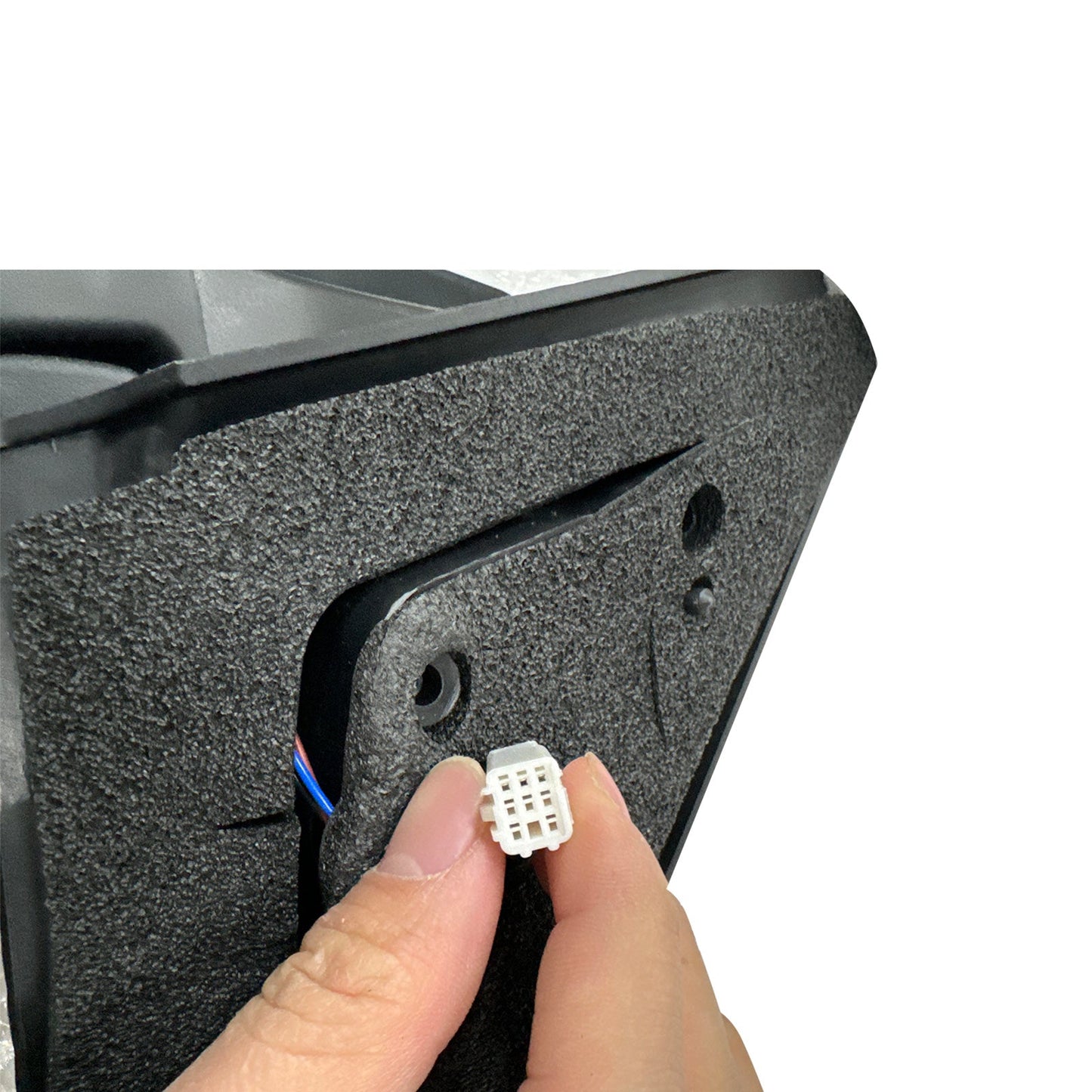 Right Door Mirror Suitable For Mazda 3 BL 2009-2013 White Without Indicator